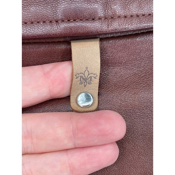 Rare Mackage Brown Baya Lamb Leather Biker Moto Motorcycle Jacket size XS - Picture 10 of 15